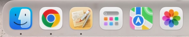 MacOS 26のアイコン