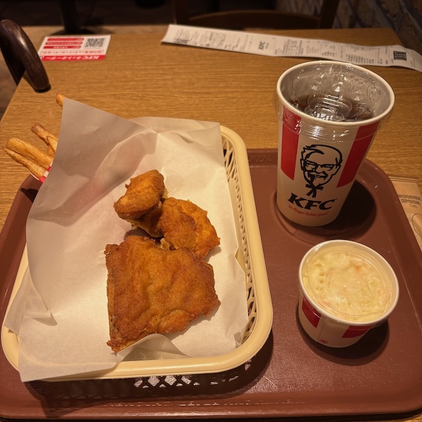 KFCのフライドチキン