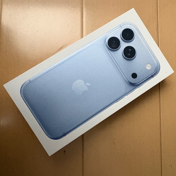 iPhone 18 Proの箱