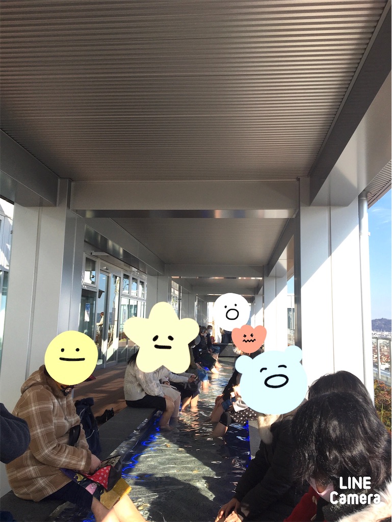 ミナカ小田原で足湯 ゆっくりパパのまったりライフ