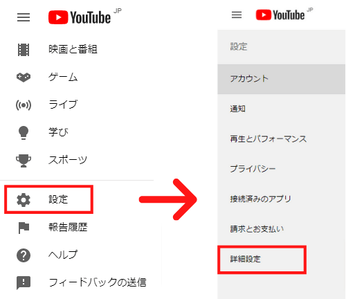 YoutubeチャンネルIDの取得方法