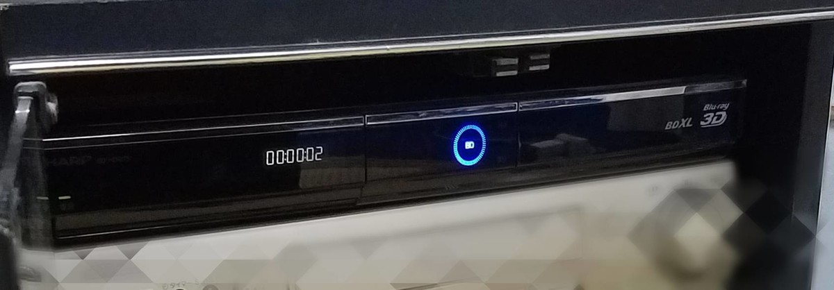 シャープ AQUOS ブルーレイ ディスクを読み込めませんでした … 素人 リングノート シャープ 難アリ BD-HDS53 ブルーレイレコーダー ブルーレイレコーダー