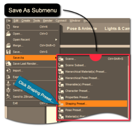 Dazstudio セクション4 4 シェ ピングプリセットのセーブ 日本語