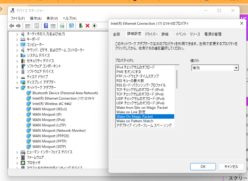詳細設定画面の画像