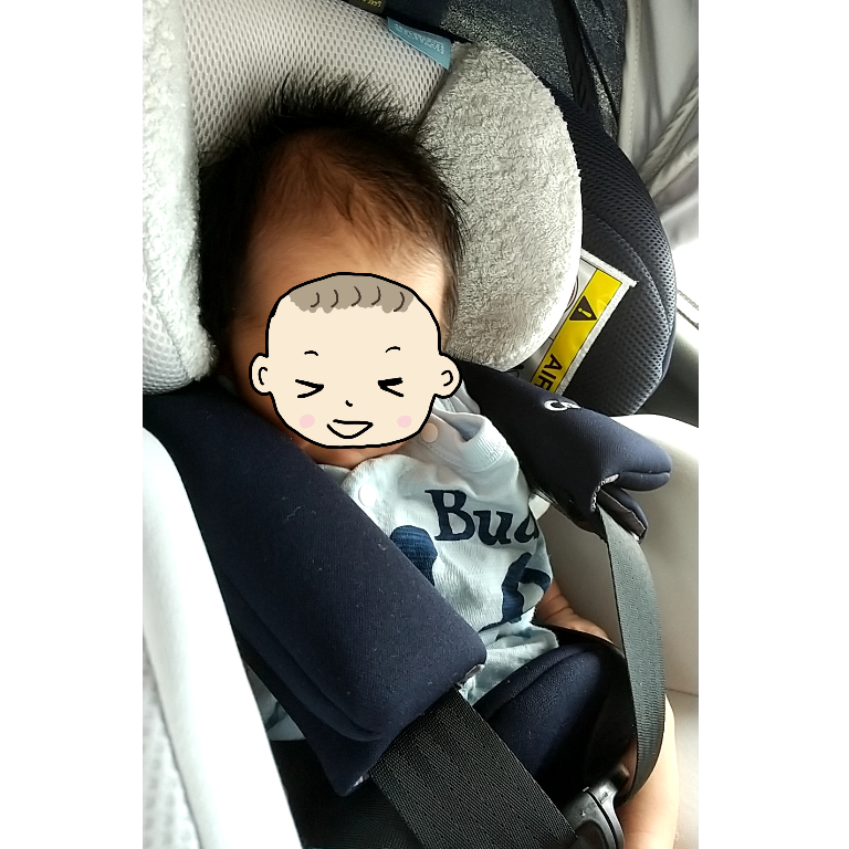 コンビのクルムーヴに新生児の赤ちゃんが乗ったら なんか見た目 苦しそう 知育プット コンビのクルムーヴに新生児の赤ちゃんが乗ったら なんか見た目 苦しそう 知育プット