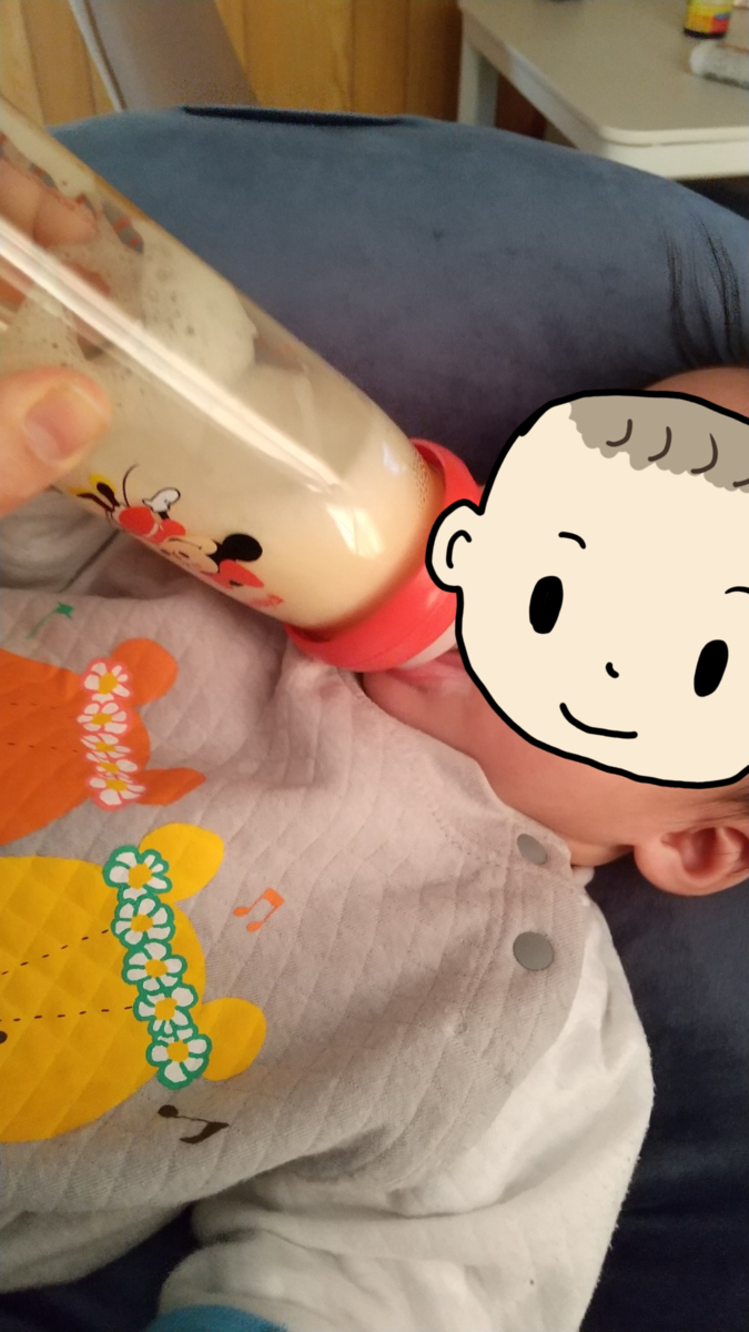 生後2ヶ月の完全ミルク 完ミの授乳量と授乳回数 べびお君の場合 うたの育児ブログ 生後2ヶ月の完全ミルク 完ミの授乳量と授乳回数 べびお君の場合 うたの育児ブログ