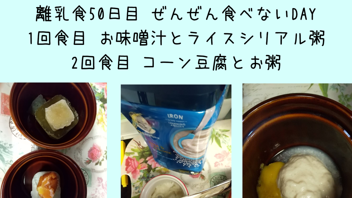 離乳食50日目 本日 食べないday 赤ちゃんの気分が乗らない日は 早々に諦める 笑 保育士うたのブログ