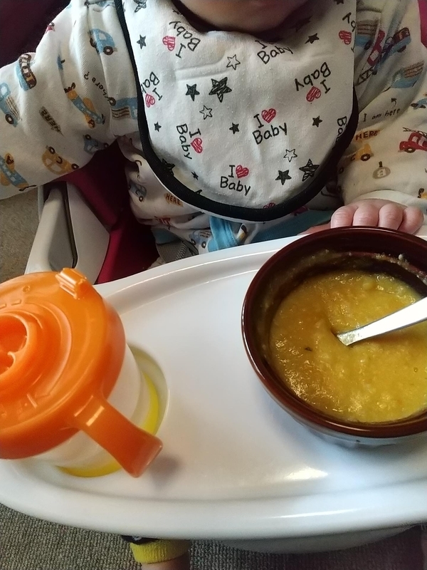 離乳食のおかゆのブレンダーはいつまで 私は生後7ヶ月半の今回で終了 今週の離乳食つくりおき 知育プット