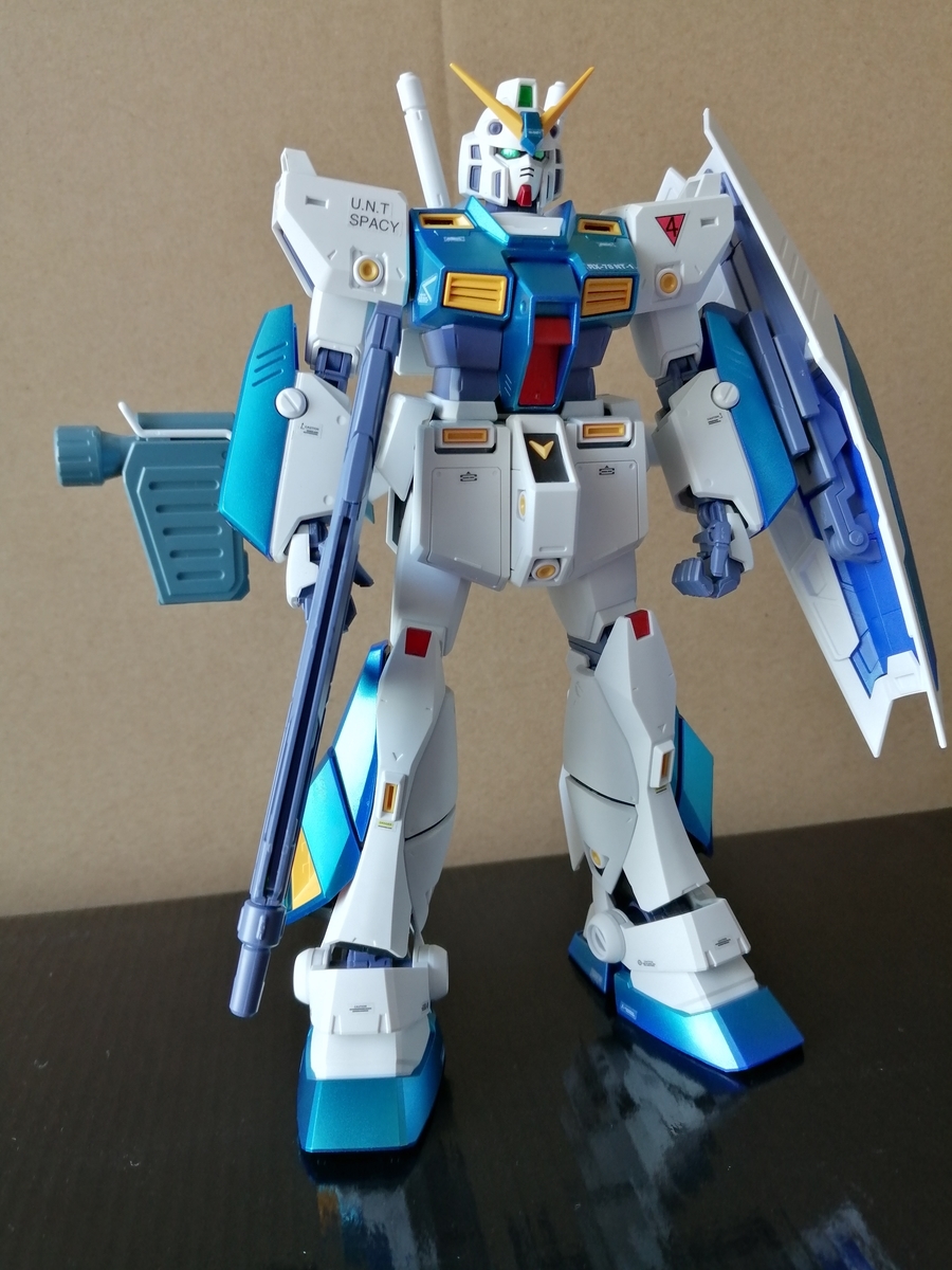 ガンプラレビュー Mg ガンダムnt 1 アレックス Uvertimeのゆったりブログ