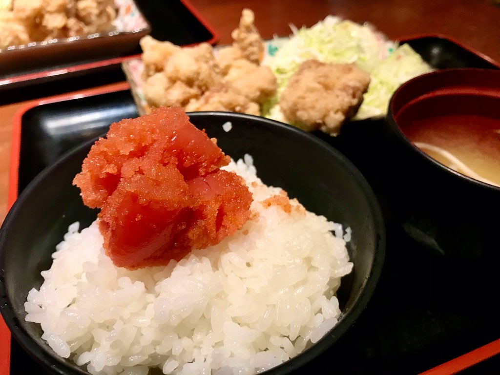 新宿西口九州熱中屋の 唐揚げ明太子食べ放題ランチが最強すぎる ポジティブ シンキング 上を向いて考えよう