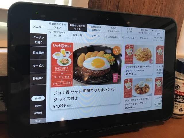 f:id:uwano-sora:20200928140424j:plain お昼のジョナ得セット