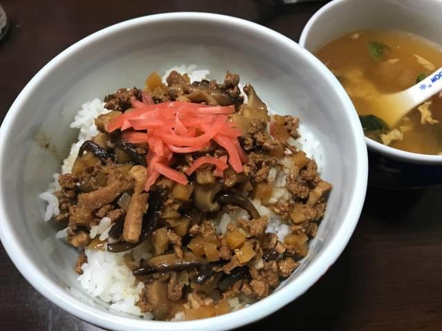 無印良品のルーロー飯