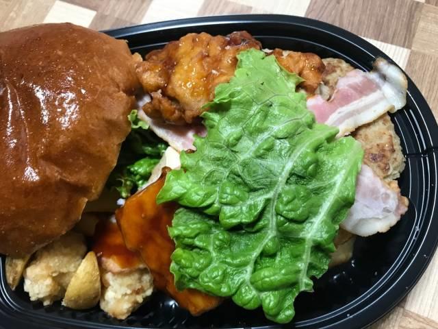 モンスターバーガーの中身