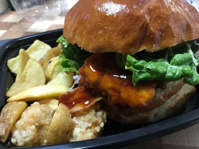 モンスターバーガーのセット