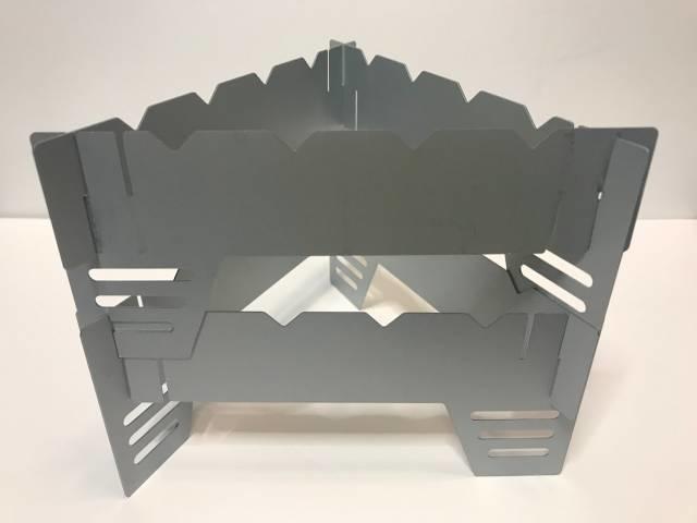 ダイソーの五徳の2階建て