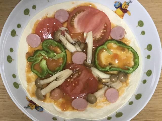 具材をトッピング