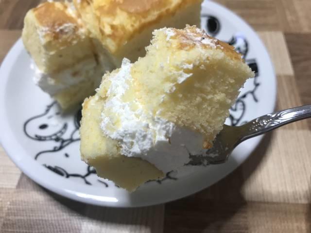 フワフワなカステラの食感に感激