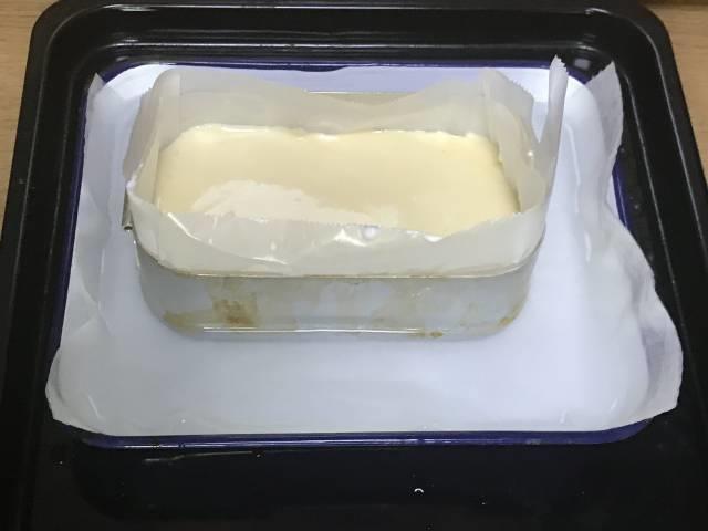 メスティンをオーブンで湯煎焼きする