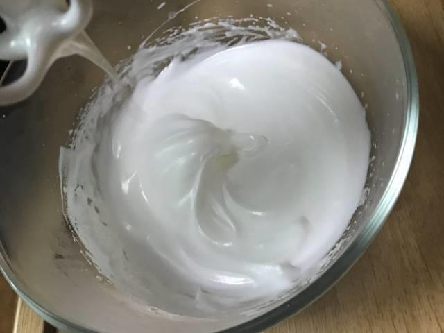 メレンゲの完成
