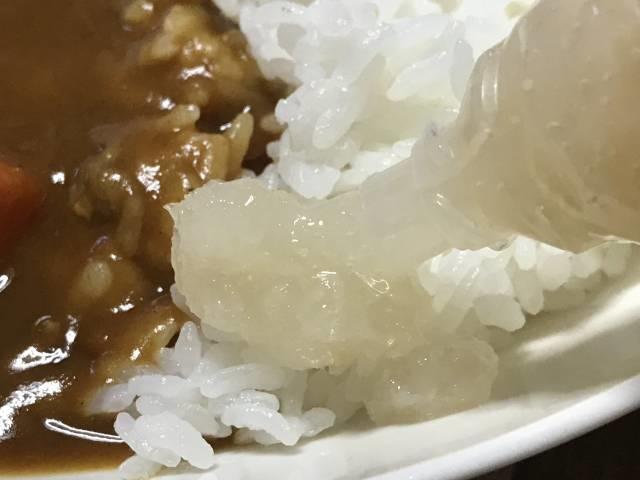 カレーライスと「きざみらっきょう」