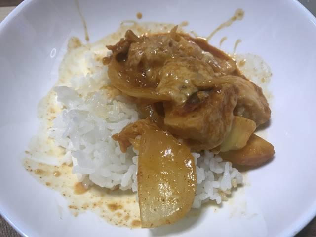 ライスの上にオンしてもおいしい