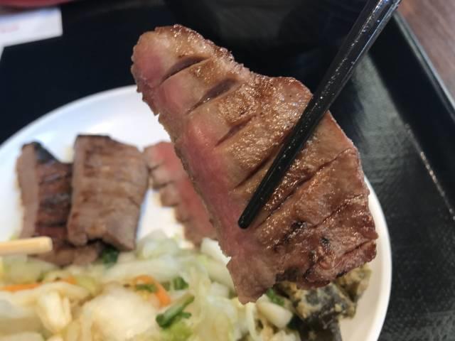 「牛たんづくし定食」の牛たん