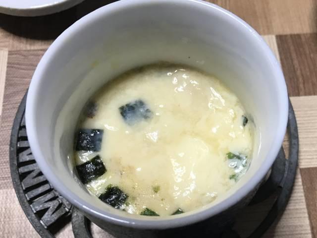 「松茸のお吸いもの」の茶わん蒸し