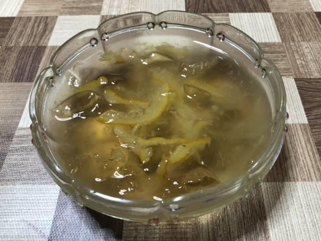愛玉アイス柚子茶