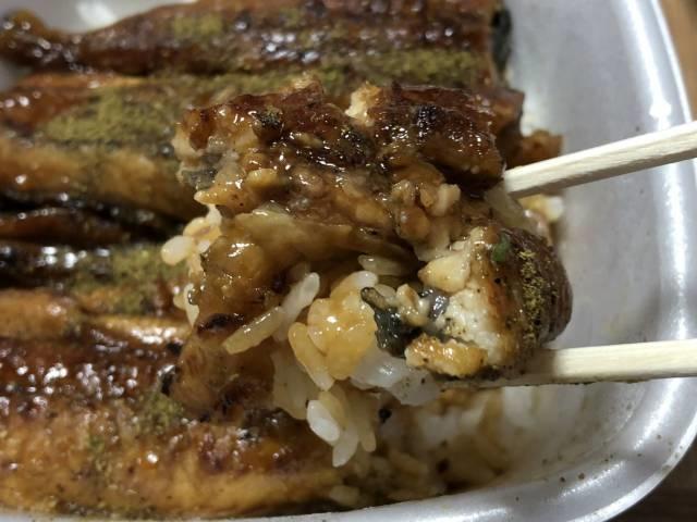 タレも染みている