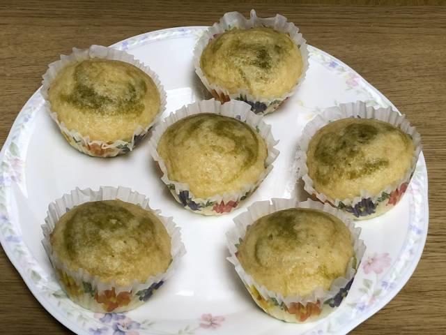 ホットケーキミックスで作った蒸しパン