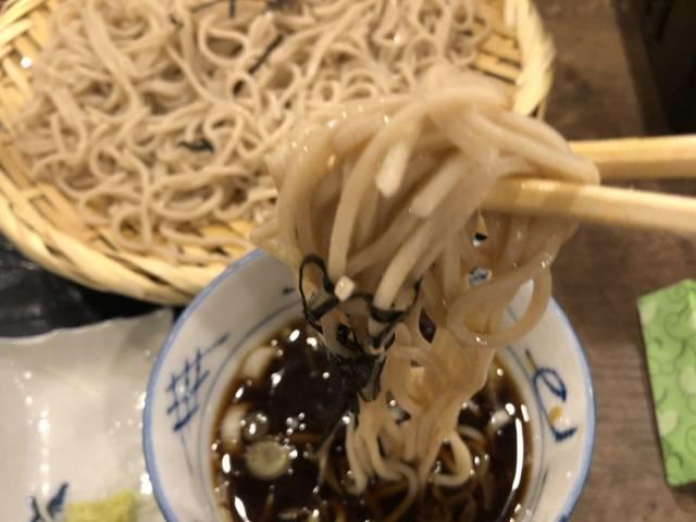 磯丸水産のそば