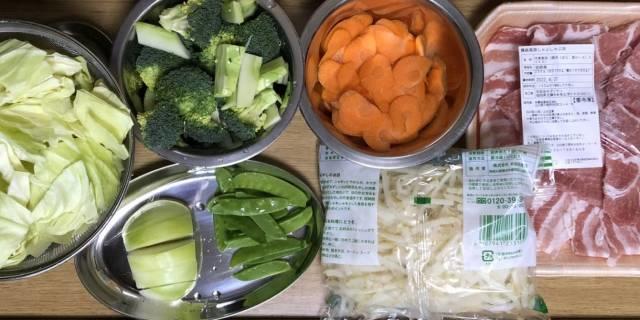 写真:タジン鍋の具材