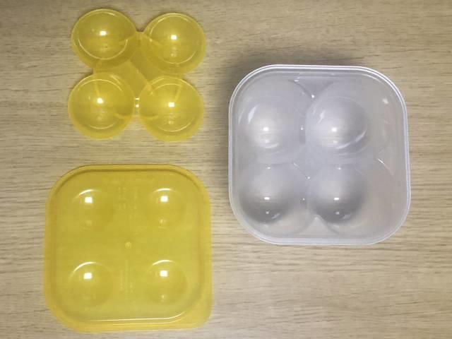 写真:ダイソー「味付けたまごメーカー」の部品