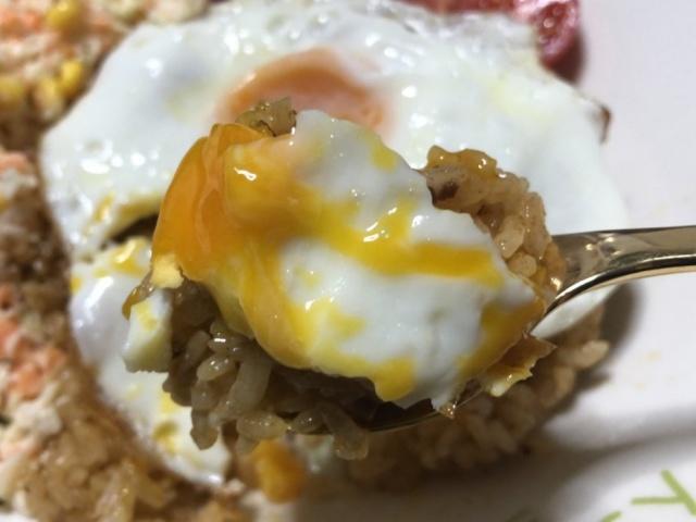 写真:「カレー飯」をもうひとくち