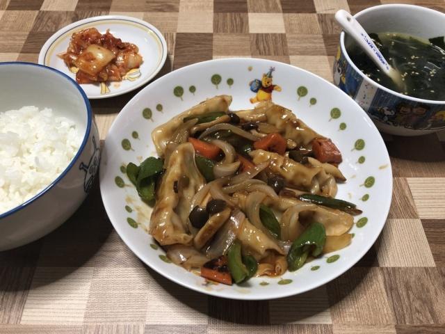 写真:酢餃子