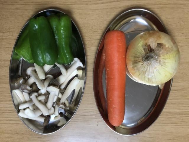 写真:酢豚用の野菜