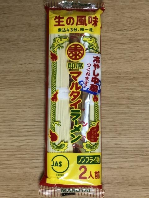 写真:マルタイラーメン（棒ラーメン）パッケージ
