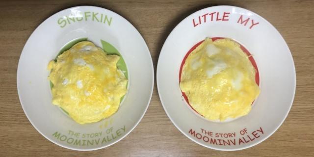 写真:卵焼きを乗せる