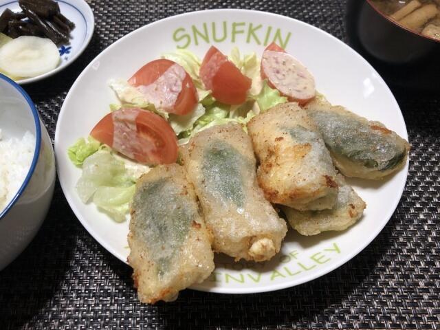 写真:「サラダチキンと明太マヨチーズの包み焼き」