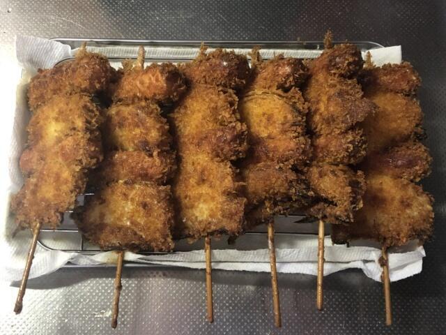 写真:揚げ上がり