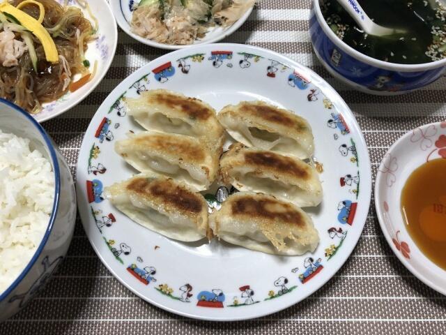 写真:「米粉でつくったギョーザ」