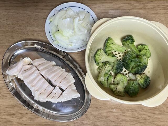 写真:具材の準備