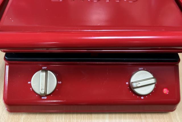写真:MIDで15分焼く
