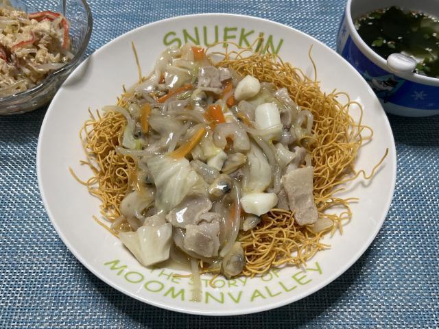 写真:「長崎皿うどん」