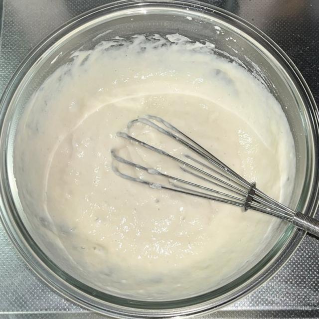 写真:生地を作る