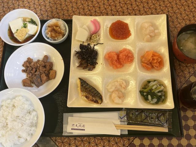 写真:朝食