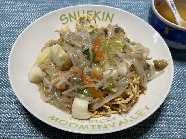 写真:「皿うどん」