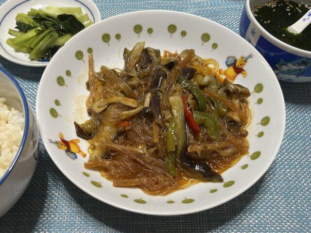 写真:「春雨入り麻婆茄子」
