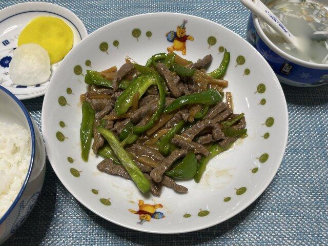 写真:「青椒肉絲」
