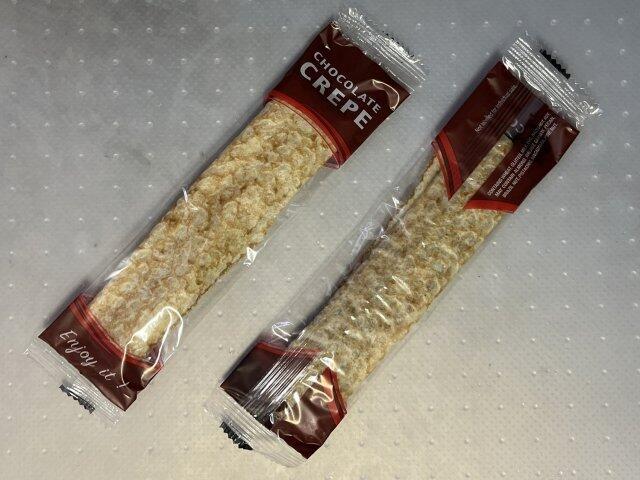 コストコ「フレンチチョコレートクレープ」2本
